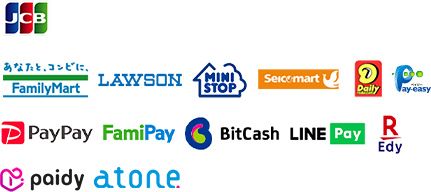 Plenty of accepted payment methods!